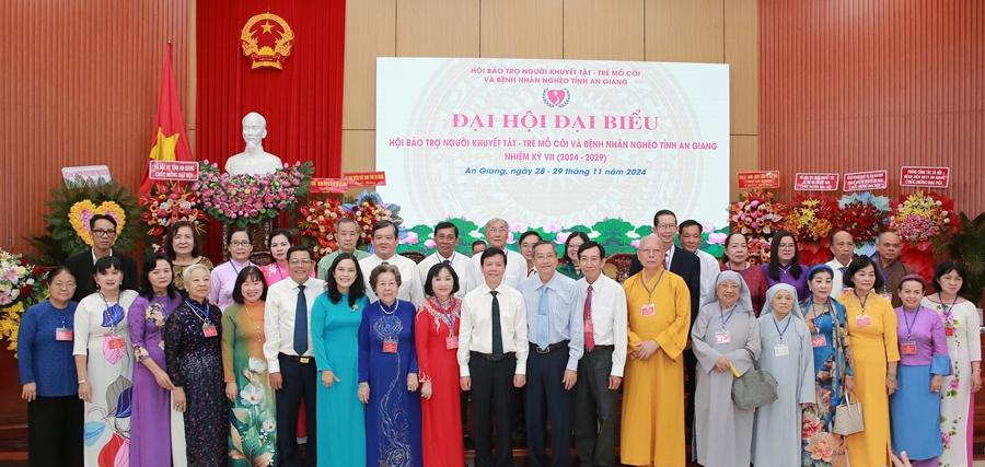Đại hội Hội Bảo trợ người khuyết tật, trẻ mồ côi và bệnh nhân nghèo tỉnh An Giang, nhiệm kỳ VII
